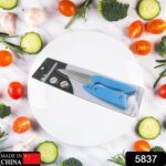 Stainless Steel Fruit Knife, New Sharp and Durable Fruit Knife Small, Comfortable Non-slip Handle, with Protective Co...