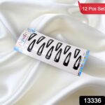 Metal Tik Tak Hair Clips (12 Pcs Set), Hair accessories - With Dupatta by Nari Haat, Indian ethnic wear, women clothi...