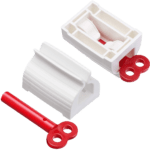 Rolling Tube Toothpaste Squeezer Toothpaste Seat Holder Stand - Full Detail by Nari Haat, Indian ethnic wear, women c...