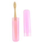 2-in-1 Soft Toothbrush & Tongue Cleaner for All Ages (1 Pc, With Cover) - Sleeve Design by Nari Haat, Indian ethnic w...