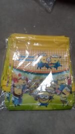 Small Dori Bag – Cute Drawstring Backpack for Kids, Party Gift - Fabric Detail by Nari Haat, Indian ethnic wear, wo...