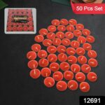 Tealight Candles Set, Smokeless Candles, Tealight Diwali Candles for Diwali, Home Decor, Decoration, Party, Festivals...