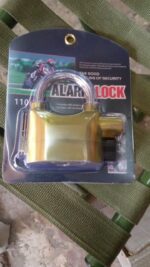 Security Alarm Metallic Lock System with 3 Keys (1 Set / Mix Color) - Fabric Detail by Nari Haat, Indian ethnic wear,...