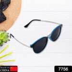 UV Protected Round Sunglasses, classic Sunglasses for Men & Women, Lightweight - With Dupatta by Nari Haat, Indian et...