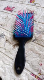 Massage Comb, Massage Hair Brush (1 Pc), Hair accessories - Neckline Detail by Nari Haat, Indian ethnic wear, women c...