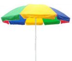 Sun Protection Water Proof Fabric Polyester Garden Umbrella for Beach, Lawn - Sleeve Design by Nari Haat, Indian ethn...