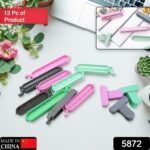 12 Pieces Food Clips, Plastic Food Bag Clips Reusable Bag Clips - With Dupatta by Nari Haat, Indian ethnic wear, wome...