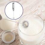 Electric Handheld Milk Frother for Coffee Latte