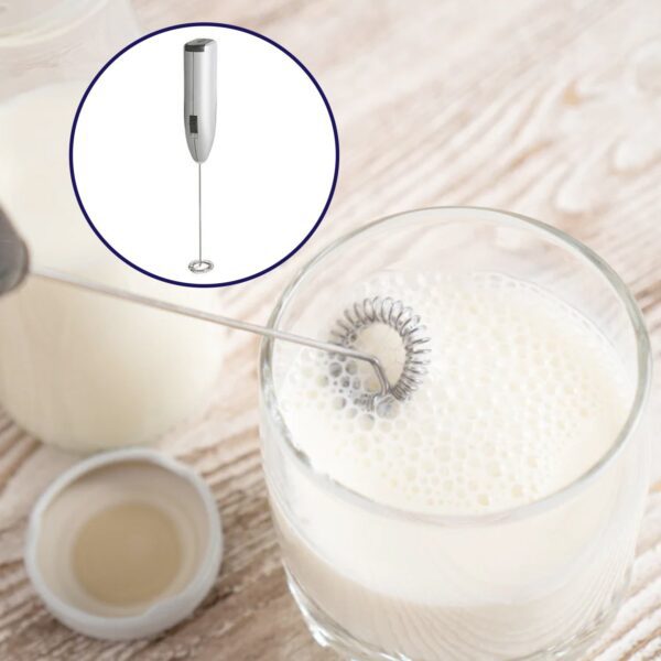 Electric Handheld Milk Frother for Coffee Latte