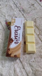 3D Chocolate Shaped Soft Pencil Erasers for Kids School Rewards (1 Pc 4 Grid) - Fabric Detail by Nari Haat, Indian et...