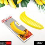 Banana Slicer- for Fruit Salads Handle Plastic Banana Fruit Slicer Cutter Chopper - With Dupatta by Nari Haat, Indian...