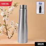 Stainless Steel Double Wall Vacuum-Insulated Drink Water Bottle (1000 ML) - With Dupatta by Nari Haat, Indian ethnic ...