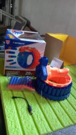 Amazing Toy Gun, Electric Gun for Children, 28 Soft Bullets for Youth Safety - Full Detail by Nari Haat, Indian ethni...