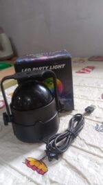 DJ Light Party Disco Light for Home Party, Led Disco Ball Colors Pattern & Modes Dancing Light for Room Rotating Bulb...