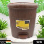 Mini Plastic Pedal Dustbin for Kitchen, Office & Car Use (1 PC) - With Dupatta by Nari Haat, Indian ethnic wear, wome...