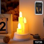 LED Taper Candles, Diwali (1 Pc) - With Dupatta by Nari Haat, Indian ethnic wear, women clothing, designer suit