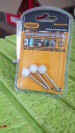 Abrasive Mounted Grinding Stone Spherical Head Wheel Abrasive Tools (3 Pcs) - Fabric Detail by Nari Haat, Indian ethn...