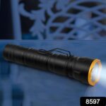 2in1 5 LED With 1 Laser Light Portable Mini Torch / Flashlight LED Powerful High Lumens Pen Light with Clip, Portabl...