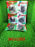 Round Shape Stainless Steel Ball Scrubber - Full Detail by Nari Haat, Indian ethnic wear, women clothing, designer suit