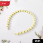 Plastic Simple Headbands Comb Headbands Hairbands (1 Pc) - Closeup Embroidery by Nari Haat, Indian ethnic wear, women...