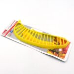 Banana Slicer- for Fruit Salads Handle Plastic Banana Fruit Slicer Cutter Chopper - Back View by Nari Haat, Indian et...