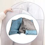 Foldable Non Woven Men's Coat Blazer Suit Cover men's coat blazer cover fold over breathable garment bag suit cover. ...