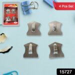 Self-Adhesive Stainless Hooks – Waterproof for Robes, Coats & Towels - With Dupatta by Nari Haat, Indian ethnic wea...