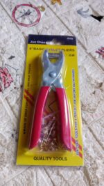 Grommet Setting Tool with 25 PCS Gold Eyelets Grommets Steel Hole Punch - Full Detail by Nari Haat, Indian ethnic wea...