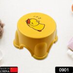 Small Portable Plastic Strong Stool for  living room, bathroom stool (MOQ :- 120) - With Dupatta by Nari Haat, Indian...