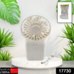 Portable Handheld Electric Fan for Personal Use With 3 Modes (1 Pc, USB) - With Dupatta by Nari Haat, Indian ethnic w...