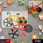 Bicycle Pizza Cutter (1 Pc): Stainless Steel, Unbreakable Handle - With Dupatta by Nari Haat, Indian ethnic wear, wom...