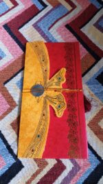 Wedding Gift Card / Cover (1 Pc / Multicolour) - Fabric Detail by Nari Haat, Indian ethnic wear, women clothing, desi...