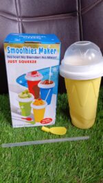 Magic Quick Frozen Smoothies Maker Cup – Double Layer Slushy Squeeze Cup (1 Pc) - Full Detail by Nari Haat, Indian ...
