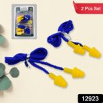 Soft Silicone Ear Plugs Hearing Protection (2 Pc Set) - With Dupatta by Nari Haat, Indian ethnic wear, women clothing...