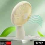 Mini Handheld Fan Portable Rechargeable Easy to Carry for Home Office  1 Pc - With Dupatta by Nari Haat, Indian ethni...