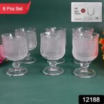 Juice water Glass Tumbler, Water glass (Set of 6 pcs / 185 ML) - With Dupatta by Nari Haat, Indian ethnic wear, women...