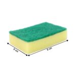 2-in-1 Multi-Purpose Scrub Sponge – Wear Resistant Dish & Furniture Cleaner (1 Pc) - Neckline Detail by Nari Haat, ...