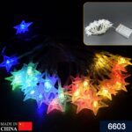 28 LED / Star 3.9 Meter Star Shape Led Light Battery Operated with Flashing Modes for Home Decoration, Kids Room, Wat...