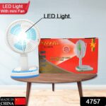 PORTABLE LED LIGHT WITH MINI FAN- YJ 5570 (Battery Not Include) - With Dupatta by Nari Haat, Indian ethnic wear, wome...