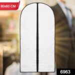 Foldable Non Woven Suit Cover (80×60 CM / 1 Pc / Black Side Chain Suit Cover) - With Dupatta by Nari Haat, Indian et...