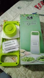 Slicer for Kitchen 5 in 1 Foldable Vegetable Slicer Blade Potato Cutter - Full Detail by Nari Haat, Indian ethnic wea...