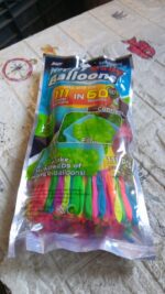 Holi Magic Water Balloons for Kids - 111 pcs (Multicolor) - Full Detail by Nari Haat, Indian ethnic wear, women cloth...