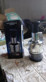 Stainless Steel Food Cutter & Chopper for Vegetables and Nuts - Fabric Detail by Nari Haat, Indian ethnic wear, women...