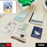 Cartoon Stationery Box  Cartoon Design School Box Book , diary , Pen , Eraser, Sharpner , Sticker & Pen Refill Studen...