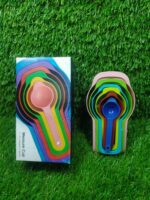 Plastic Measuring Spoons for Kitchen (6 pack) - Neckline Detail by Nari Haat, Indian ethnic wear, women clothing, des...