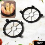 Stainless Steel 8 Blades Apple Slicer Corer Fruit Cutter and Divider Fruit Tool - With Dupatta by Nari Haat, Indian e...