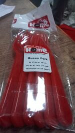 Plastic Fork Spoon,  Baby Fork Spoon Dessert Spoon (6pc set) - Full Detail by Nari Haat, Indian ethnic wear, women cl...