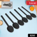 Multipurpose Silicone Spoon, Silicone Basting Spoon Non-Stick Kitchen Utensils Household Heat-Resistant Non Stick Spo...