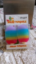 Jelly Popsicle Erasers – Cute & Fancy Mini Erasers for Kids (2 Pc Set, Mix Design) - Full Detail by Nari Haat, Indi...