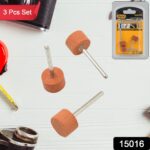 Wool Felt Polishing Buffing Wheels, Wool Felt Mounted Polishing Bits (3 Pcs Set) - With Dupatta by Nari Haat, Indian ...